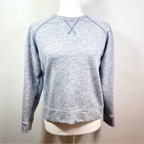 Lululemon Just Pleat It Crew, Heathered Speckled True Navy - Picture 9 of 16